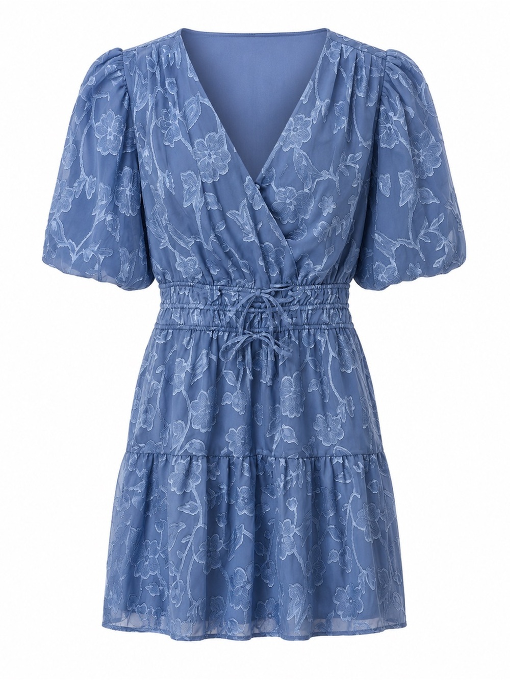 Joie NWT blue floral mini dress, small